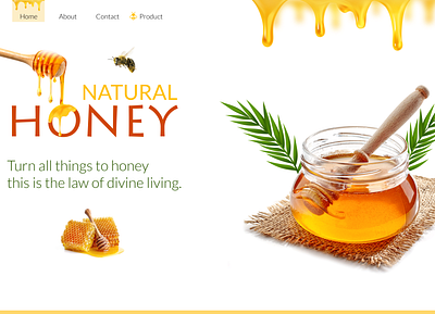 Honey web branding graphic design logo ui ux vector