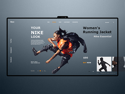 Nike Look 3d branding design illustration logo ui ux vector