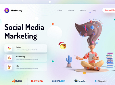 Social Media branding design graphic design ui ux