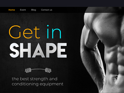 Get In Shape 3d branding graphic design illustration labels ui ux vector