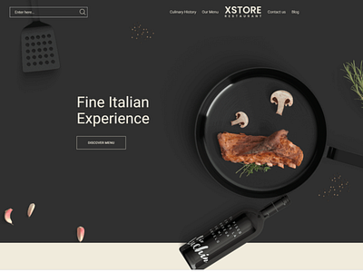 Xstore 3d design logo typography ui ux