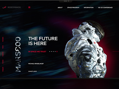 Roscosmos 3d ui ux