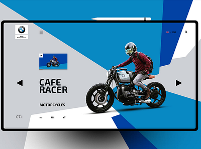 Racer design illustration ui ux