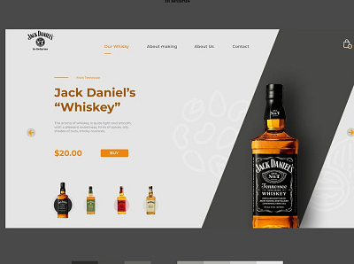 Jack branding design typography ui ux