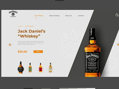 Jack branding design typography ui ux