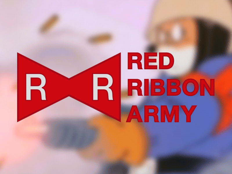 Red Ribbon Army db dragon ball logo