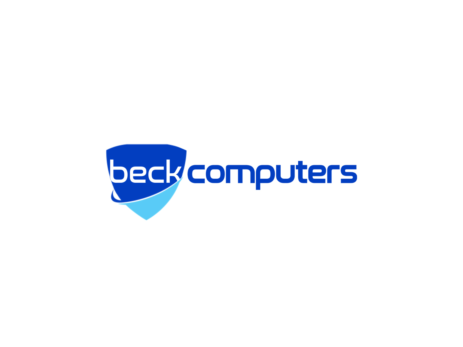 Beck Computers Logo animation (Landscape Version) Motion Graphic
