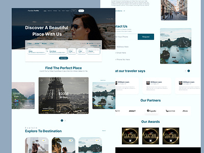 Travel Agency Landing Page