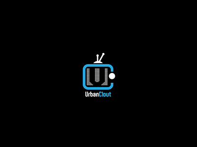 Logo for UrbanClout branding design icon illustration logo typography vector