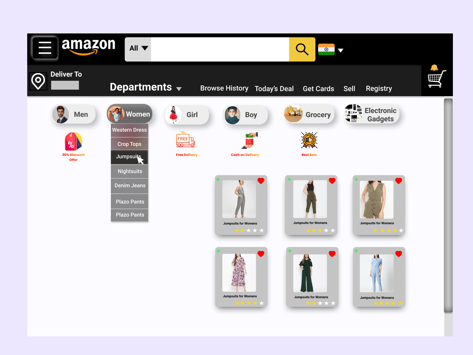 amazon-application-designed-on-figma-page-3-by-shreya-sehgal-on-dribbble