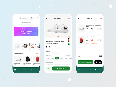 Ecommerce App Design