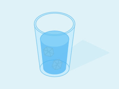 Cup cup illustration isometric vector