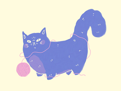 Munchkin Cat cat illustration