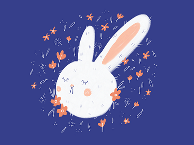 Spring bunny bunny illustration rabbit spring