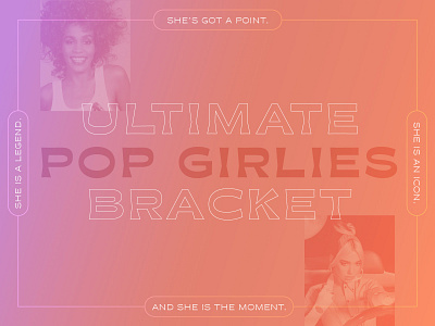 Ultimate Pop Girlies Bracket bracket dua lipa music pop music wendy williams whitney houston who weekly