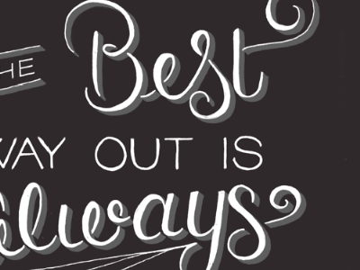 Phrasing with type. handlettering phrases typography