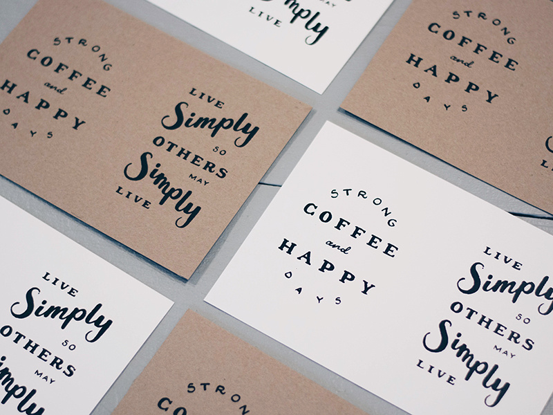 Simple Prints by Ash Schweitzer on Dribbble