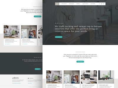 Interiors Theme theme ui ux web