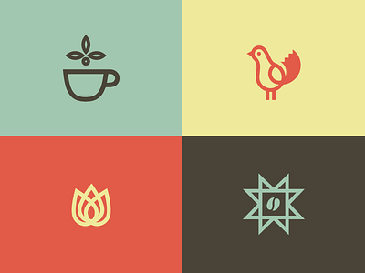 Icons + Color bird brand coffee color hex icon illustration lancaster