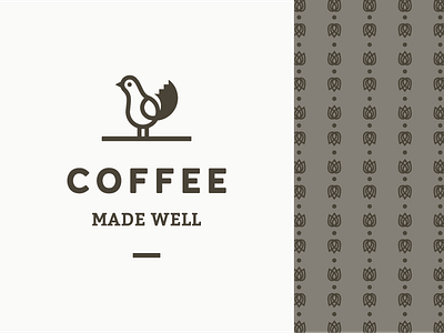 Coffee + Patterns branding icon illustration pattern subtle