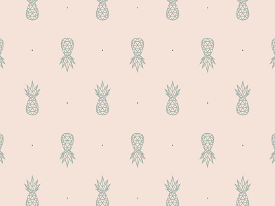 More pineapple fun... branding icon illustration pattern pineapple