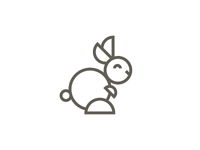 Bunny Exploration icon illustration