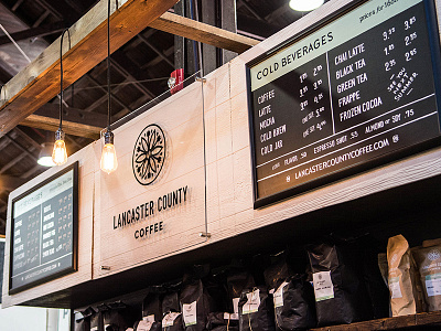 Lancaster County Coffee Signage ☕️