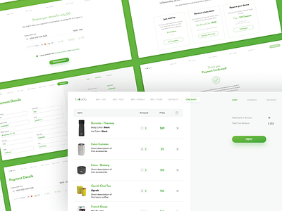 Bruvida Cart bruvida cart ecommerce figma payment flow payment form shopping cart user experience user interface web site