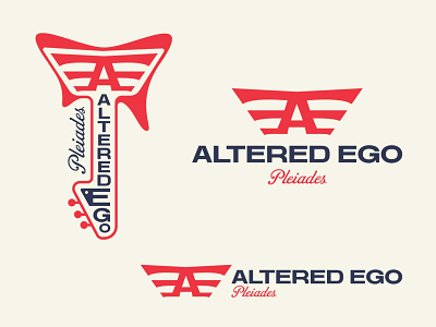 Logo design for Altered Ego brand identity logo logodesign logomaker music music band rock cover band