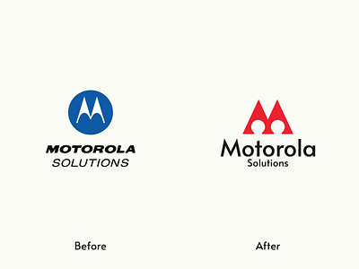 "Motorola" logo redesign concept