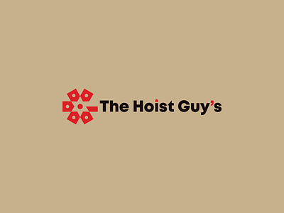 The Hoist Guy's - Logo Design architecture bold futurstic graphic design hoist service house logo logo design logo designer logo maker modern simple