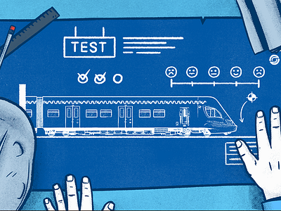 Bob blueprint builder hands sketch test train