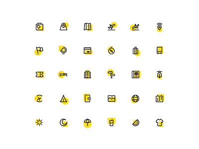 Travel Icon Set