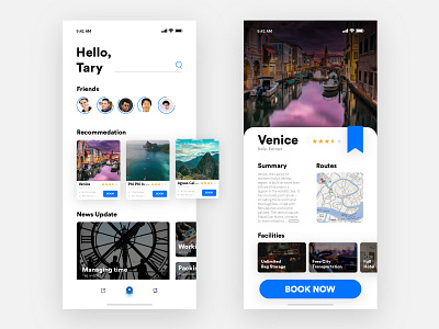 Travel Apps Exploration app design destination iphone layout tourism travel ui ux