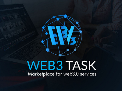 web 3 task logo graphic design logo