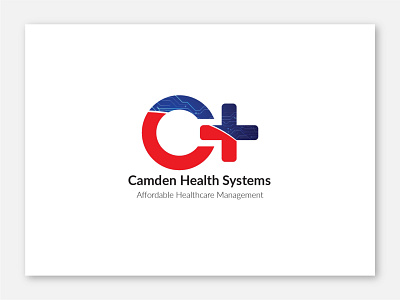 Camden Health Systems Logo branding design graphic design logo vector