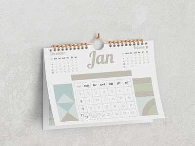 An example of a calendar for 2023 in pastel colors 2023 adobe illustrator art calendar design graphic design illustration planner vector