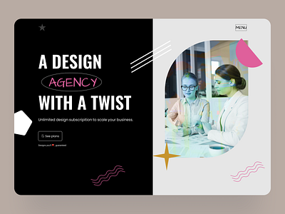 Design agency website