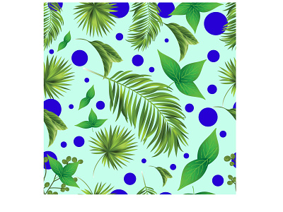 LEAF PATTERN DESIGN GRAPHIC modern