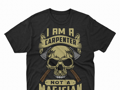 Carpenter T-shirt Design.