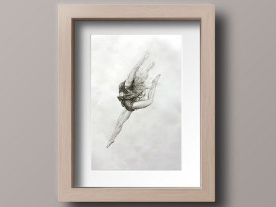 Dancer in Graphite art drawing graphite drawing hand drawn illustration