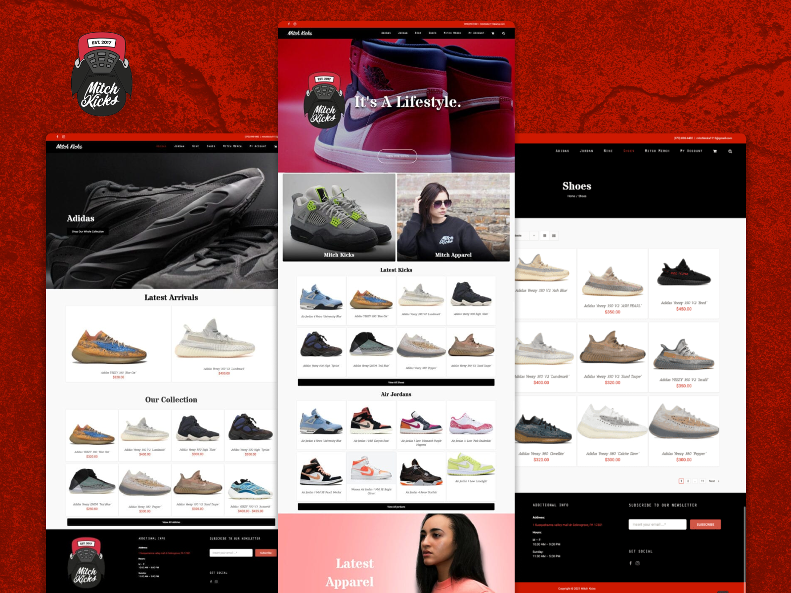 Mitch Kicks by Malachi J Atkinson on Dribbble