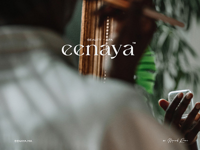 eenaya project cover branding graphic design logo
