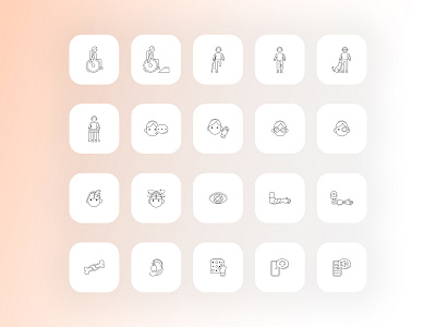 Disability - Free Icon Set ai design disability disability icons graphic design icon set icons vector