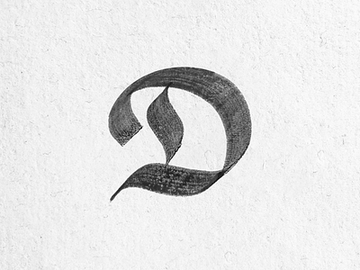 Letra D 2021 36daysoftype calligraphy hand lettering handlettering lettering type