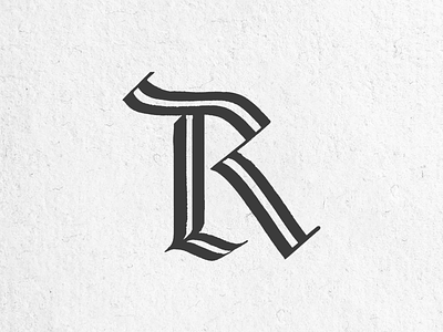 Letra R 2021 36daysoftype calligraphy hand lettering handlettering lettering type