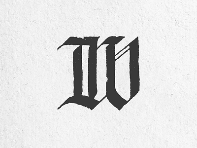 Letra W 2021 36daysoftype calligraphy hand lettering handlettering lettering type