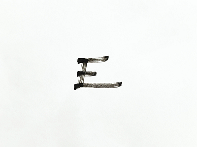 E 36days of type e letter e