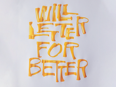 Will letter for better handlettering lettering ruling pen type