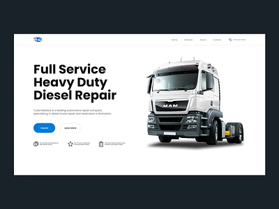 Turbo Master - Web Design diesel heavy duty trucking web design